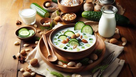 štruktúra mliečnej polievky