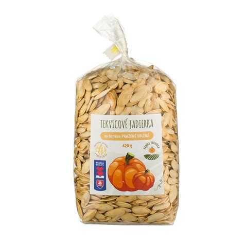 Pražené tekvicové jadierka