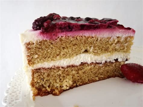 Ilustrácia zdravej bezlepkovej torty