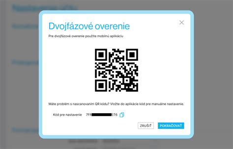 Príklad QR kódu pre digitálne menu