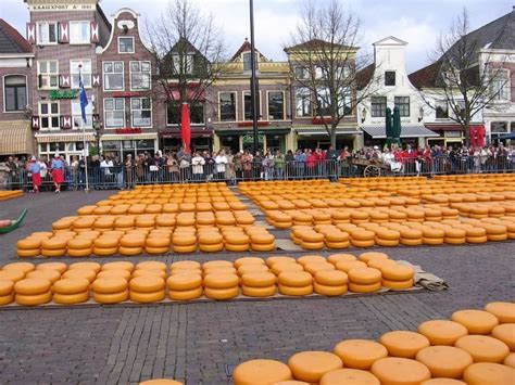 Trh so syrmi Gouda v Holandsku