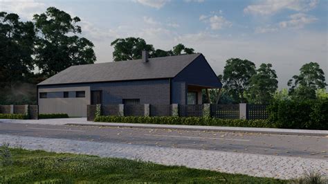 Vizualizácia rodinného domu pod Kalváriou