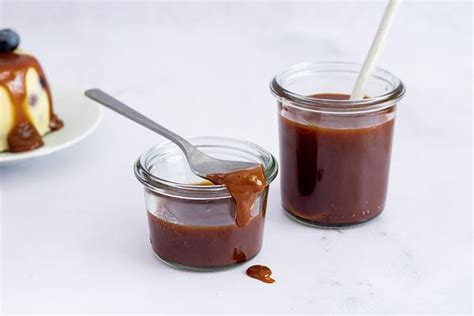 Mliečny karamel v pohári