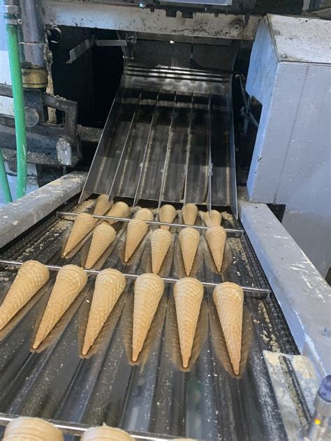 Formovanie zmrzlinových kornútkov