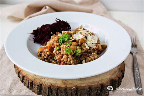 Suroviny na pohánkové rizoto