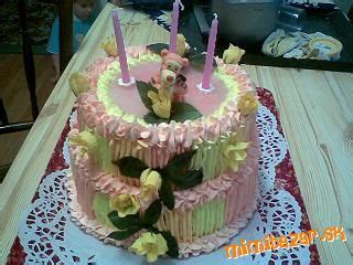 farebná detská torta