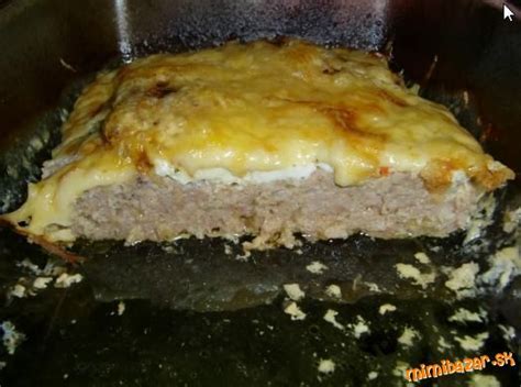 Hotové zapečené mleté mäso