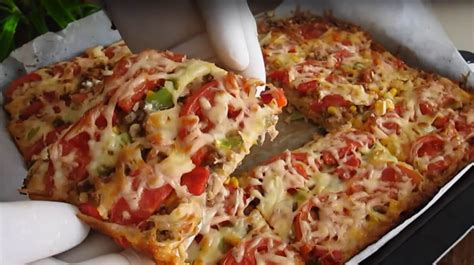 Domáca detská pizza s veselým obrázkom