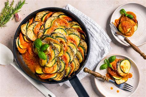 Ilustrácia jedla Ratatouille