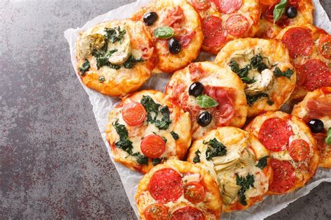 Fotografia rôznych druhov pizze