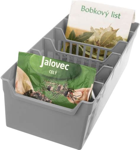 Organizér na korenie v kuchynskej zásuvke