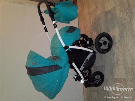 Ilustračná schéma kočíka Camarelo Art s vyznačenými tromi kombináciami