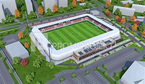 Futbalový štadión v Lotyšsku