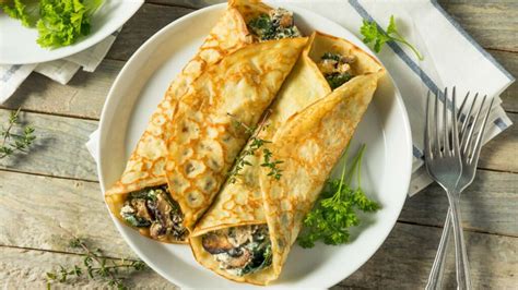 Zložené slané palacinky