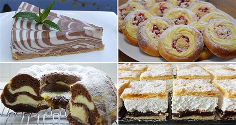 Fotogaléria čokoládových a tvarohových dezertov