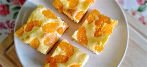 Ozdobený mandarinkový koláč