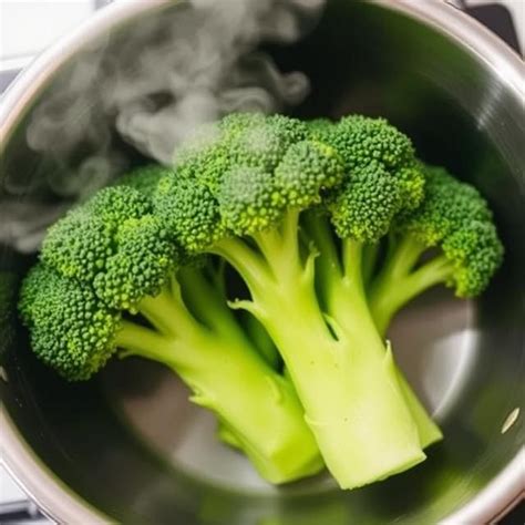Čerstvá brokolica pripravená na varenie