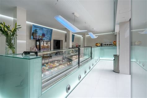 Interiér nitrianskej Gelaterie