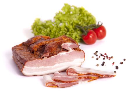 Čerstvá a údená slanina