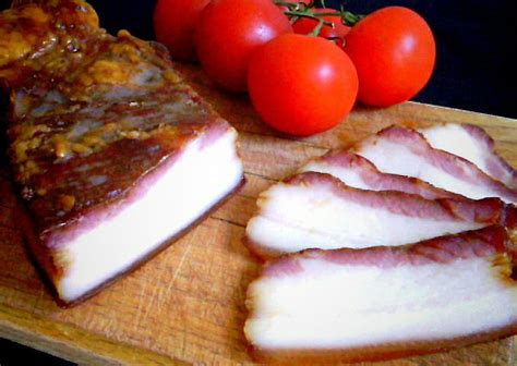 anglická slanina s kelom