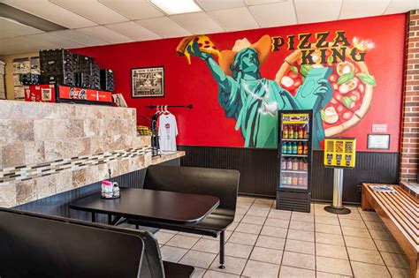 Interiér reštaurácie Pizza King