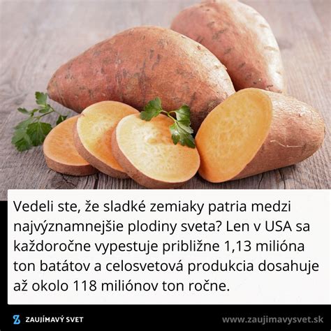 Ilustrácia batátov a ich nutričných hodnôt