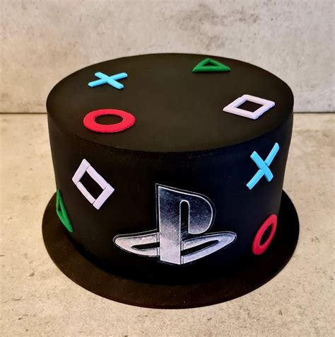 Herná torta s motívom PlayStation