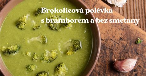 Suroviny na brokolicovú polievku