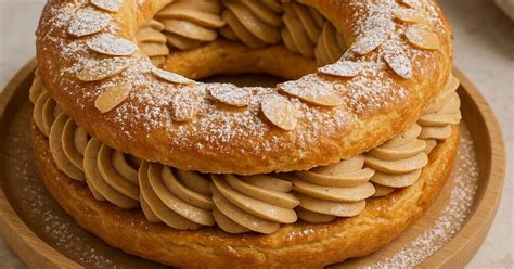 Hotový koláč Paris-Brest