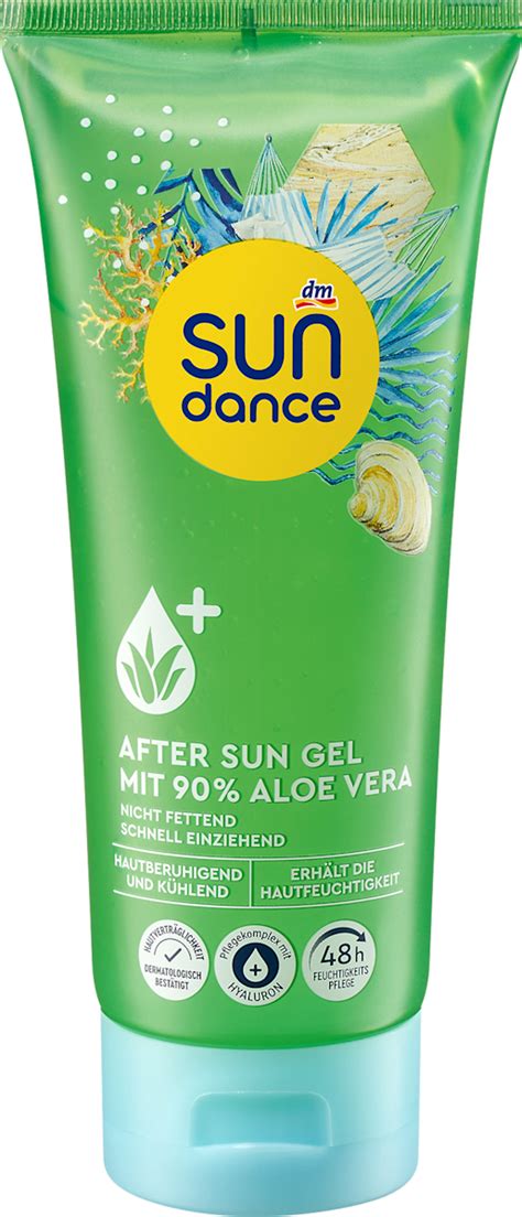 Produkty po opaľovaní s aloe vera a panthenolom