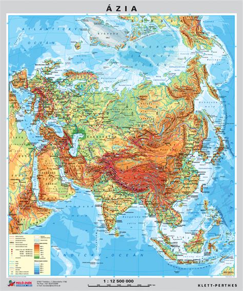 Mapa Ázie s vyznačeným Japonskom