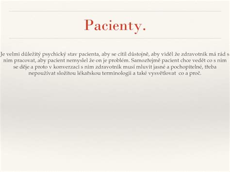 Graf zobrazujúci psychický stav pacienta