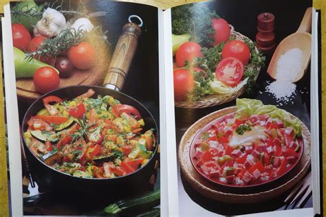 Koláž rôznych jedál pripravených zo zeleniny