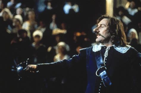 Gérard Depardieu vo filme Cyrano z Bergeracu