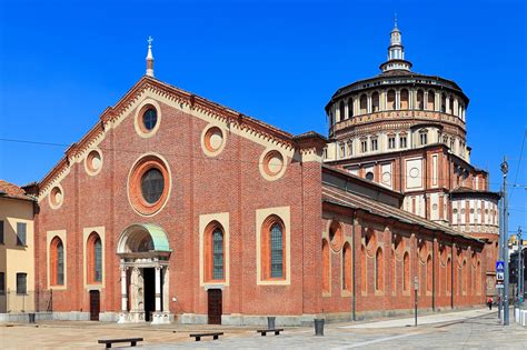Zničený kláštor Santa Maria delle Grazie po bombardovaní