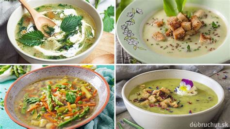 rozmanité jarné polievky