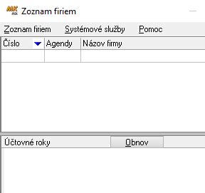 Zoznam firiem v registri