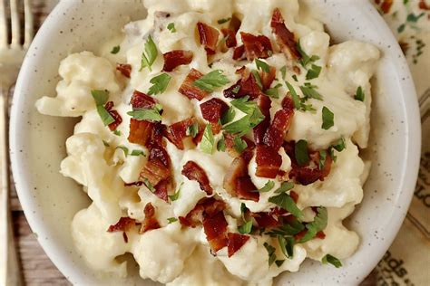 Low carb karfiolové halušky so slaninou