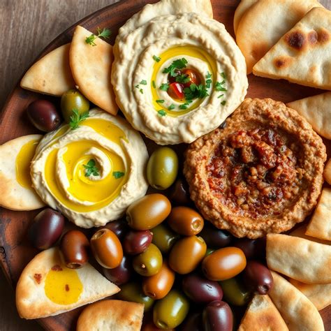 rozmanité mezze taniere