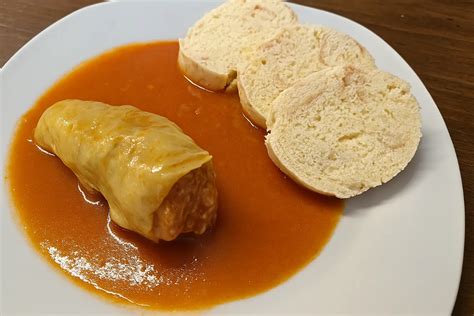 Hotová pečeňová knedľa