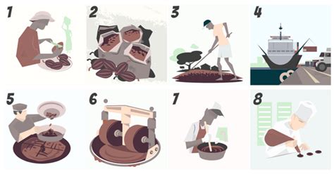 Proces výroby čokolády