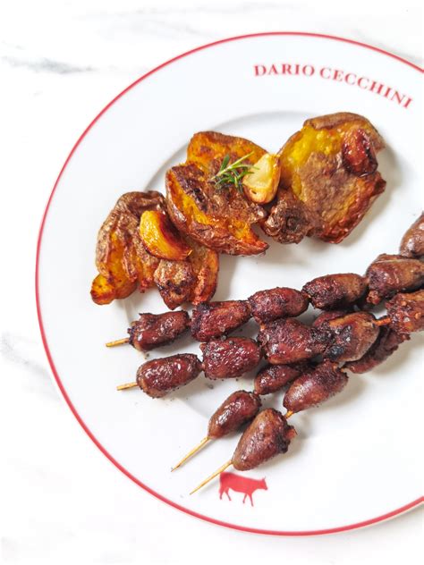 Zostava rôznych jedál z kuracích srdiečok