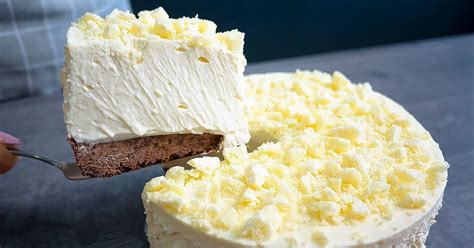 Torta s bielou čokoládou a kondenzovaným mliekom