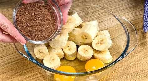 Ingrediencie na banánový koláč