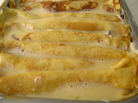 Zapečené palacinky s tvarohom v zapekacej mise