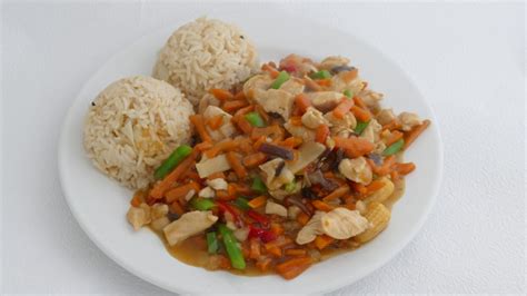 Kuracia Čína s ryžou