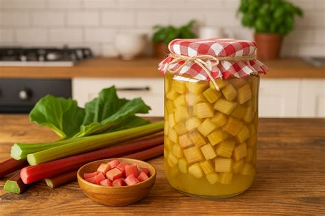 Rebarborový kompót