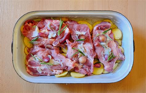 Mramorovaná bravčová krkovička