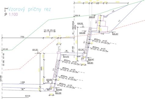 Priečny rez klasom kukurice
