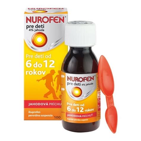 Dávkovacia striekačka pre Nurofen sirup